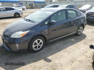 2013 Toyota Prius One with VIN JTDKN3DU5D1657420, listed as a Copart auction lot 52377155 with 71,929 mi miles and Salvage Title. Bid and sale history available at DreamBid. Image 1.