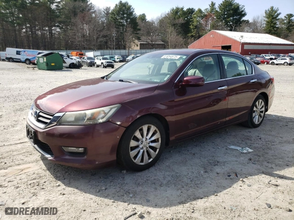 2014 Honda Accord Sedan EX-L with VIN 1HGCR2F85EA275233, listed as a Copart auction lot 51054675 with 172,759 mi miles and Clean Title. Bid and sale history available at carsss.com. Image 1.