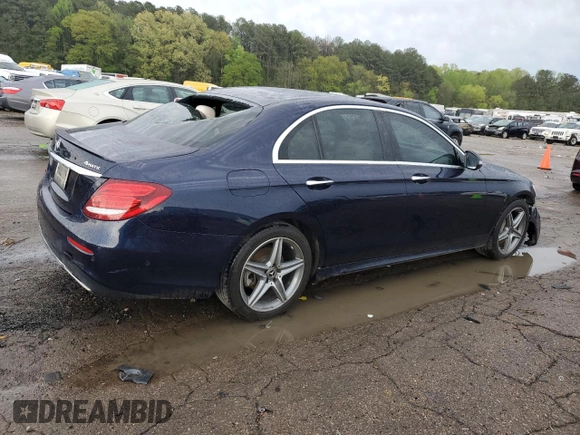 2018 Mercedes-Benz E with VIN WDDZF4KB5JA387867, listed as a Copart auction lot 50929855 with 101,128 mi miles and Salvage Title. Bid and sale history available at carsss.com. Image 3.