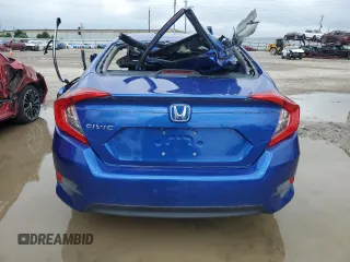 2017 Honda Civic LX with VIN 19XFC2F58HE057307, listed as a Copart auction lot 56064895 with Not provided miles and Salvage title. Bid and sale history available at DreamBid. Image 6.