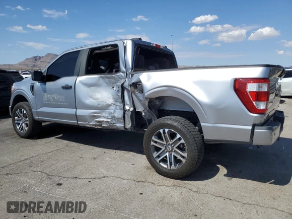2021 Ford F-150 XL z VIN 1FTEW1EP0MFC50549, wystawiony jako Copart lot #60127565 z przebiegiem 92 078 mil mil oraz Szkoda całkowita • Salvage title. Historia ofert i sprzedaży dostępna na DreamBid. Obrazek 2.