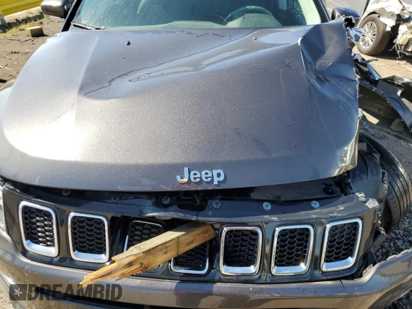 2019 Jeep Compass Limited with VIN 3C4NJDCB5KT641769, listed as a Copart auction lot 55790635 with 16,055 mi miles and Clean title. Bid and sale history available at DreamBid. Image 12.
