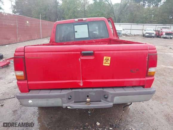 1997 Ford Ranger XL with VIN 1FTCR14A8VPA82103, listed as a IAAI auction lot 40809996 with 1 mi miles. Bid and sale history available at carsss.com. Image 16.