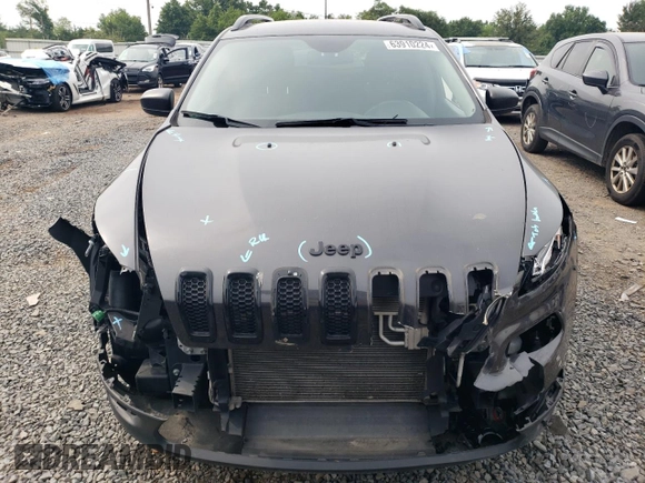 2017 Jeep Cherokee Sport with VIN 1C4PJLAS2HW652382, listed as a Copart auction lot 63910224 with 80,855 mi miles and Salvage title. Bid and sale history available at DreamBid. Image 5.