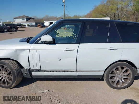 2016 Land Rover Range Rover HSE z VIN SALGS2VF0GA283692, wystawiony jako IAAI lot #42027137 z przebiegiem 154 231 mil mil oraz . Historia ofert i sprzedaży dostępna na DreamBid. Obrazek 14.