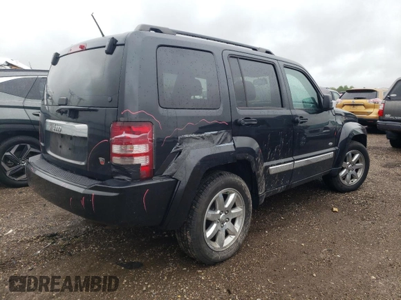 2012 Jeep Liberty Sport z VIN 1C4PJMAKXCW186540, wystawiony jako Copart lot #57848545 z przebiegiem 97 971 mil mil oraz Szkoda całkowita • Salvage title. Historia ofert i sprzedaży dostępna na DreamBid. Obrazek 3.