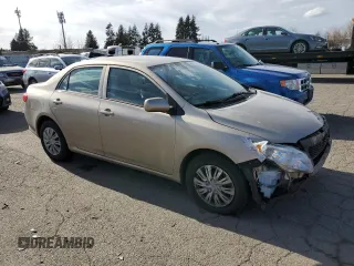 2010 Toyota Corolla with VIN 2T1BU4EE1AC356697, listed as a Copart auction lot 47691325 with 117,306 mi miles and Salvage Title. Bid and sale history available at carsss.com. Image 4.