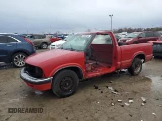 1998 Chevrolet S-10 with VIN 1GCCS14X9WK162503, listed as a Copart auction lot 81300144 with 0 mi miles and Non Repairable. Bid and sale history available at carsss.com. Image 1.
