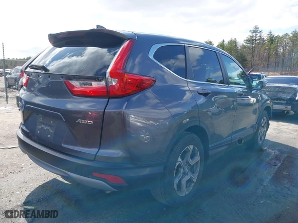 2019 Honda CR-V EX-L with VIN 2HKRW2H82KH635853, listed as a IAAI auction lot 41965265 with 48,016 mi miles. Bid and sale history available at carsss.com. Image 4.