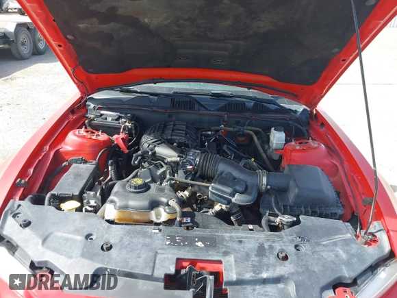 2011 Ford Mustang V6 with VIN 1ZVBP8AM7B5169858, listed as a IAAI auction lot 41797997 with 172,906 mi miles and . Bid and sale history available at carsss.com. Image 10.