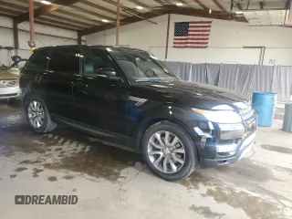 2016 Land Rover Range Rover Sport HSE with VIN SALWR2PFXGA114879, listed as a Copart auction lot 60440285 with 64,202 mi miles and Salvage title. Bid and sale history available at DreamBid. Image 4.