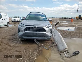 2025 Toyota RAV4 XLE Premium with VIN 2T3A1RFV6SC501208, listed as a Copart auction lot 58130915 with 5,196 mi miles and Salvage title. Bid and sale history available at DreamBid. Image 5.