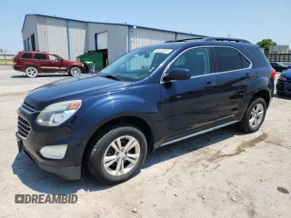 2016 Chevrolet Equinox LT z VIN 2GNFLFEK2G6169105, wystawiony jako Copart lot #60323995 z przebiegiem 154 544 mil mil oraz Czysty tytuł • Clean title. Historia ofert i sprzedaży dostępna na DreamBid. Obrazek 1.