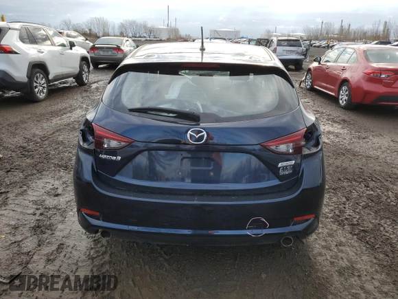 2018 Mazda 3 Sport with VIN JM1BN1K79J1170038, listed as a Copart auction lot 79281474 with 105,825 mi miles and Salvage Title. Bid and sale history available at carsss.com. Image 6.