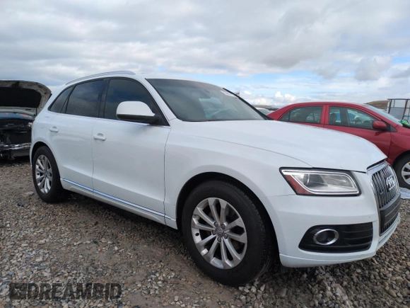 2013 Audi Q5 Premium with VIN WA1CFAFP8DA075903, listed as a Copart auction lot 53667435 with 114,337 mi miles and Salvage title. Bid and sale history available at DreamBid. Image 4.