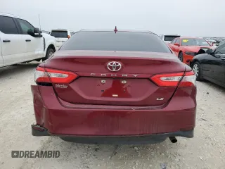 2020 Toyota Camry LE with VIN 4T1C11AK1LU938758, listed as a Copart auction lot 46082875 with 82,297 mi miles and Clean Title. Bid and sale history available at carsss.com. Image 6.