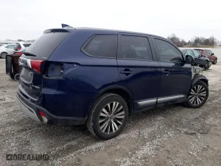 2019 Mitsubishi Outlander ES with VIN JA4AZ3A33KZ051702, listed as a Copart auction lot 42689725 with 77,190 mi miles and Salvage Title. Bid and sale history available at carsss.com. Image 3.