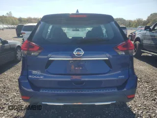 2017 Nissan Rogue SL with VIN 5N1AT2MV8HC743797, listed as a Copart auction lot 75671324 with 121,616 mi miles and Salvage Title. Bid and sale history available at carsss.com. Image 6.
