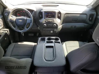 2023 Chevrolet Silverado 1500 Custom with VIN 1GCPDBEK7PZ159886, listed as a Copart auction lot 46470465 with 46,263 mi miles and Salvage Title. Bid and sale history available at DreamBid. Image 8.