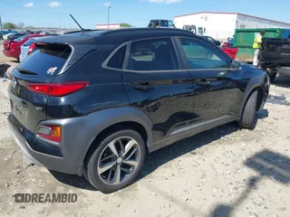 2018 Hyundai Kona Ultimate with VIN KM8K53A58JU123279, listed as a IAAI auction lot 41898010 with 60,002 mi miles. Bid and sale history available at carsss.com. Image 4.