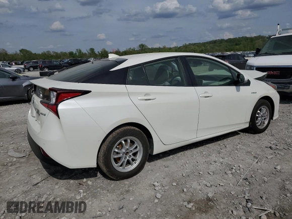 2019 Toyota Prius LE z VIN JTDL9RFUXK3004950, wystawiony jako Copart lot #54509295 z przebiegiem 60 945 mil mil oraz Szkoda całkowita • Salvage title. Historia ofert i sprzedaży dostępna na DreamBid. Obrazek 3.