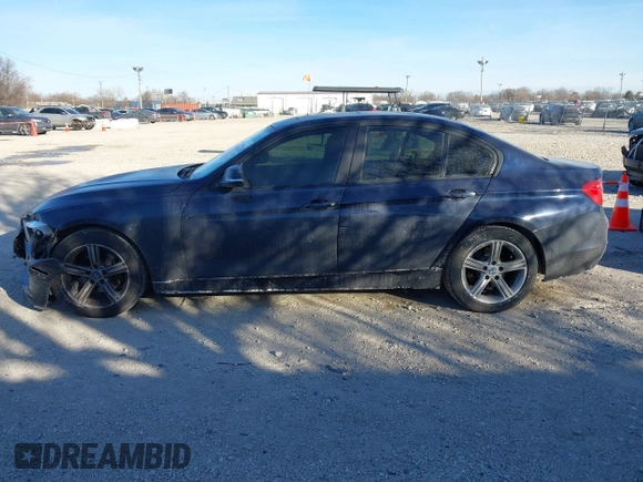 2013 BMW 3 Series 328i xDrive with VIN WBA3B5C57DF590497, listed as a IAAI auction lot 41424351 with 119,307 mi miles. Bid and sale history available at carsss.com. Image 14.