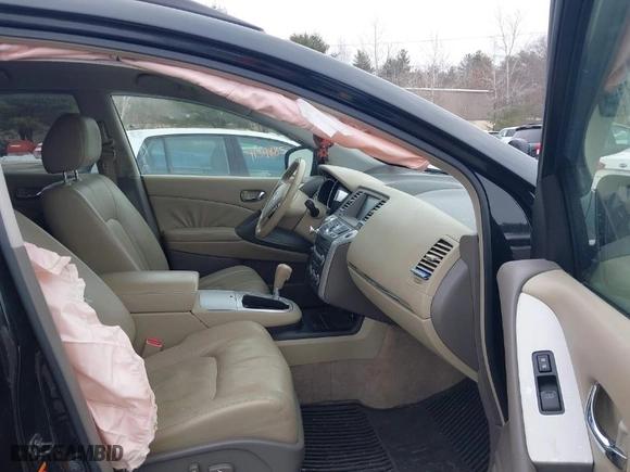 2009 Nissan Murano LE with VIN JN8AZ18W69W100482, listed as a IAAI auction lot 41656495 with 113,361 mi miles. Bid and sale history available at carsss.com. Image 5.