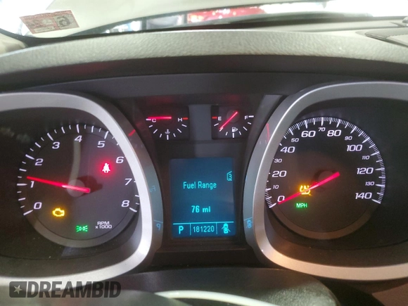 2010 Chevrolet Equinox LTZ z VIN 2CNFLGEY0A6356753, wystawiony jako Copart lot #56471355 z przebiegiem 181 220 mil mil oraz Szkoda całkowita • Salvage title. Historia ofert i sprzedaży dostępna na DreamBid. Obrazek 9.