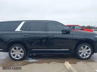 2023 Cadillac Escalade 4WD Premium Luxury with VIN 1GYS4BKL8PR156447, listed as a IAAI auction lot 40232356 with 44,065 mi miles. Bid and sale history available at carsss.com. Image 13.