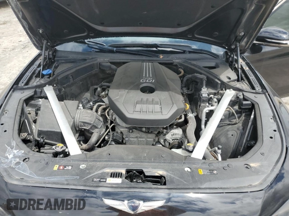 2019 Genesis G70 Advanced with VIN KMTG44LA0KU037450, listed as a Copart auction lot 56333775 with 55,434 mi miles and Clean title. Bid and sale history available at DreamBid. Image 11.