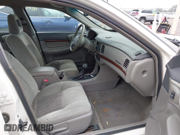 2002 Chevrolet Impala LS z VIN 2G1WH55K129120790, wystawiony jako IAAI lot #42276624 z przebiegiem 211 395 mil mil oraz . Historia ofert i sprzedaży dostępna na DreamBid. Obrazek 5.