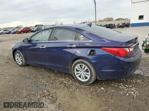 2011 Hyundai Sonata GLS z VIN 5NPEB4AC3BH079931, wystawiony jako Copart lot #49414425 z przebiegiem 186 518 mil mil oraz Szkoda całkowita • Salvage title. Historia ofert i sprzedaży dostępna na DreamBid. Obrazek 2.