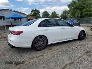2022 Mercedes-Benz E 53 AMG with VIN W1KZF6BB4NB044009, listed as a Copart auction lot 66966694 with 31,922 mi miles and Salvage Title. Bid and sale history available at DreamBid. Image 3.