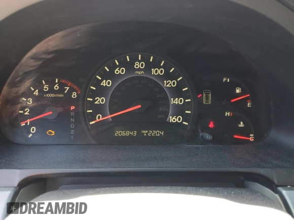 2005 Honda Odyssey EX-L z VIN 5FNRL38655B060017, wystawiony jako Copart lot #55337445 z przebiegiem 206 843 mil mil oraz Czysty tytuł • Clean title. Historia ofert i sprzedaży dostępna na DreamBid. Obrazek 9.