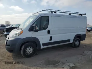 2014 Ram ProMaster Cargo with VIN 3C6TRVAG8EE124938, listed as a Copart auction lot 47112525 with 110,608 mi miles and Salvage Title. Bid and sale history available at carsss.com. Image 1.
