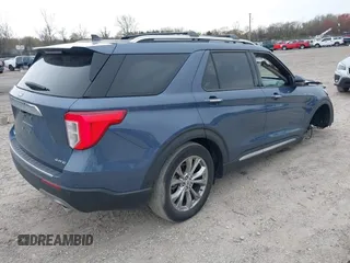 2021 Ford Explorer Limited with VIN 1FMSK8FHXMGB92339, listed as a IAAI auction lot 42016817 with 47,299 mi miles. Bid and sale history available at carsss.com. Image 4.