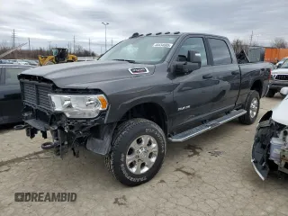 2024 Ram 2500 Big Horn с VIN 3C6UR5DJ7RG138156, выставлен на аукционе Copart как лот 44434605 с пробегом 16 028 миль миль и Списание • Salvage title. История ставок и продаж доступна на DreamBid. Изображение 1.