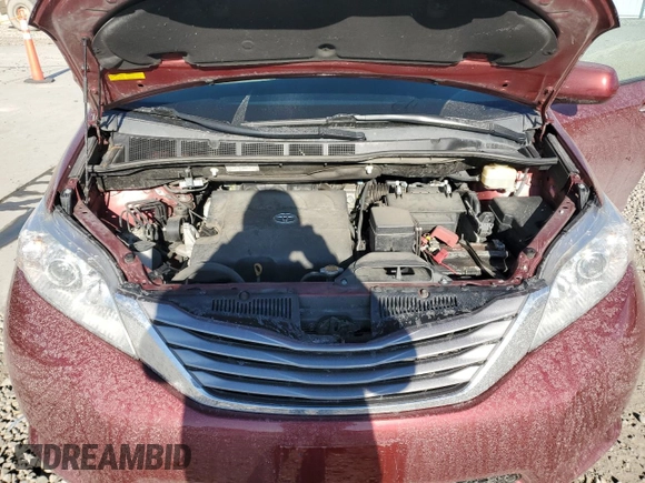 2016 Toyota Sienna XLE with VIN 5TDYK3DC9GS755500, listed as a Copart auction lot 42831485 with 60,890 mi miles and Salvage Title. Bid and sale history available at carsss.com. Image 13.