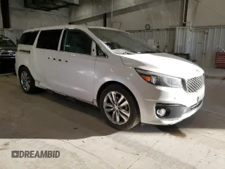2016 Kia Sedona SX-L with VIN KNDME5C1XG6185380, listed as a Copart auction lot 41875415 with 138,020 mi miles and Clean Title. Bid and sale history available at carsss.com. Image 4.