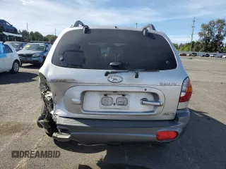 2001 Hyundai Santa Fe GLS with VIN KM8SC83D71U011483, listed as a Copart auction lot 72519174 with 138,901 mi miles and Salvage Title. Bid and sale history available at carsss.com. Image 6.
