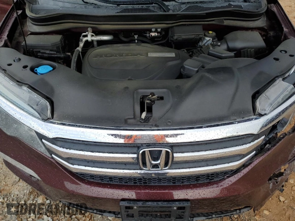 2017 Honda Pilot EX-L with VIN 5FNYF6H5XHB079081, listed as a Copart auction lot 54656305 with 197,010 mi miles and Salvage title. Bid and sale history available at DreamBid. Image 12.