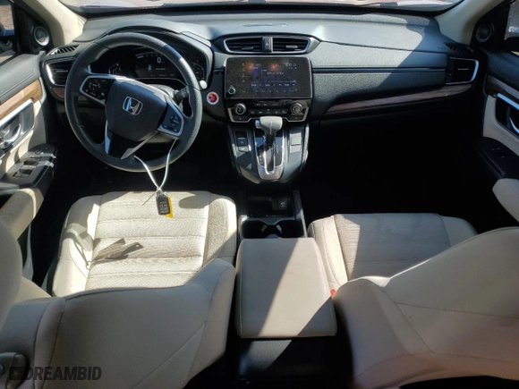 2019 Honda CR-V EX with VIN 5J6RW1H59KL002580, listed as a Copart auction lot 47577605 with 141,770 mi miles and Salvage Title. Bid and sale history available at carsss.com. Image 8.