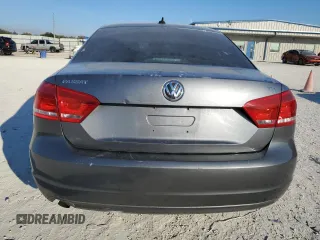 2014 Volkswagen Passat S with VIN 1VWAS7A3XEC101243, listed as a Copart auction lot 43399135 with 103,464 mi miles and Salvage Title. Bid and sale history available at carsss.com. Image 6.