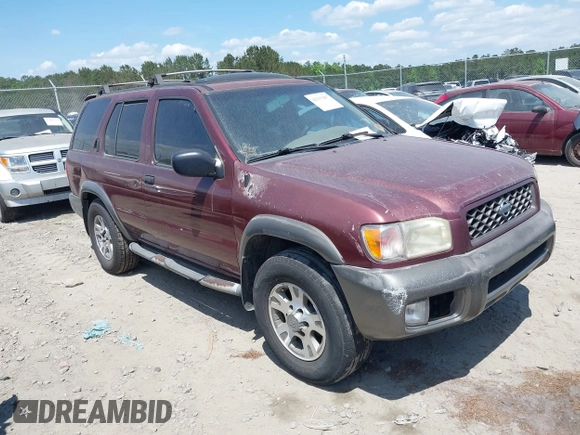 2001 Nissan Pathfinder SE z VIN JN8DR09Y21W584419, wystawiony jako IAAI lot #42133287 z przebiegiem 270 751 mil mil oraz . Historia ofert i sprzedaży dostępna na DreamBid. Obrazek 1.