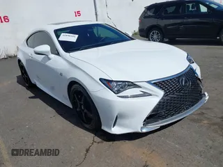 2018 Lexus RC with VIN JTHHZ5BC6J5018471, listed as a IAAI auction lot 41890316 with 49,918 mi miles. Bid and sale history available at carsss.com. Image 1.
