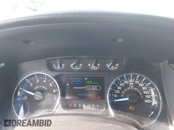 2012 Ford F-150 XL with VIN 1FTFW1ET4CFB34867, listed as a IAAI auction lot 42444197 with 192,234 mi miles and . Bid and sale history available at DreamBid. Image 7.