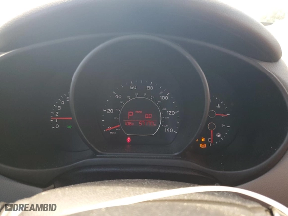 2014 Kia Soul with VIN KNDJN2A21E7718592, listed as a Copart auction lot 52568335 with 57,177 mi miles and Salvage Title. Bid and sale history available at carsss.com. Image 9.