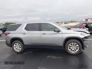 2023 Chevrolet Traverse LS with VIN 1GNERFKW6PJ340667, listed as a IAAI auction lot 42340837 with 26,746 mi miles and . Bid and sale history available at DreamBid. Image 14.