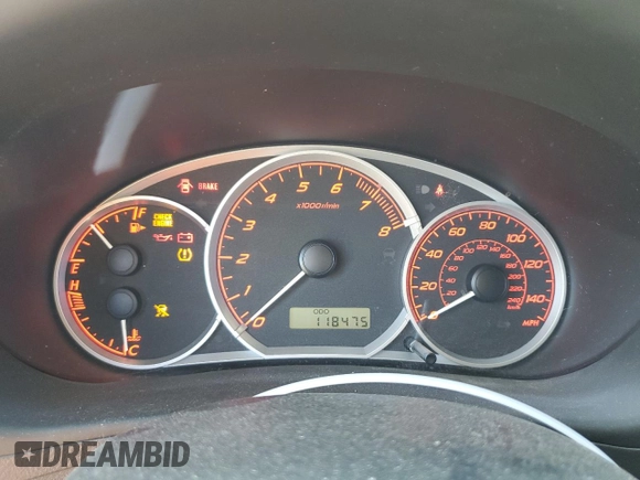 2008 Subaru Impreza WRX с VIN JF1GE746X8G509111, выставлен на аукционе Copart как лот 54455355 с пробегом 118 475 миль миль и Чистый • Clean title. История ставок и продаж доступна на DreamBid. Изображение 9.