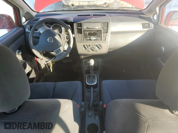2009 Nissan Versa 1.8 S with VIN 3N1BC11E39L400203, listed as a Copart auction lot 88673145 with 105,578 mi miles and Salvage Title. Bid and sale history available at carsss.com. Image 8.